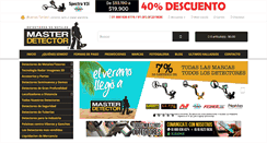 Desktop Screenshot of masterdetector.com.mx
